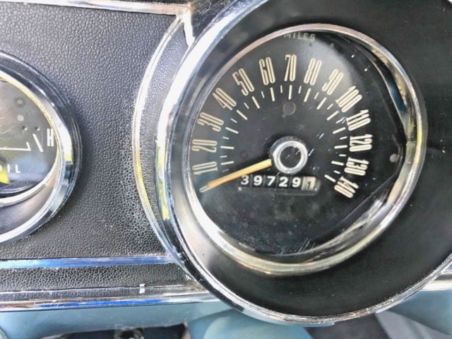 1966 Blue Ford Mustang Coupe