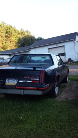 1983 Black Oldsmobile Ciera Coupe