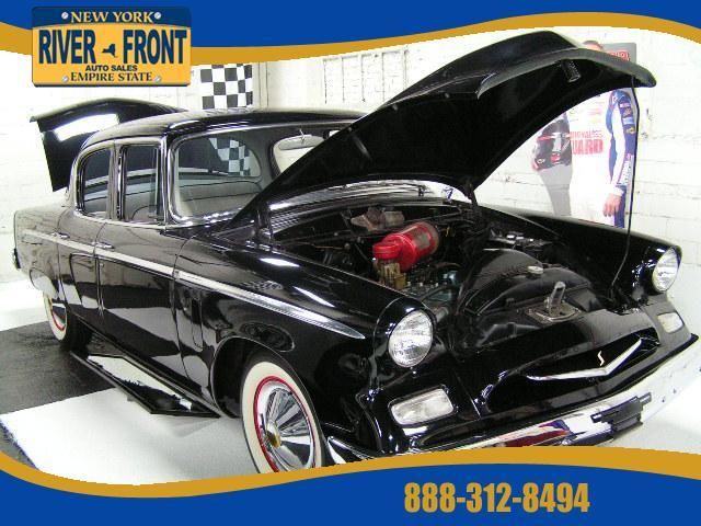 1955 Black Studebaker Sedan