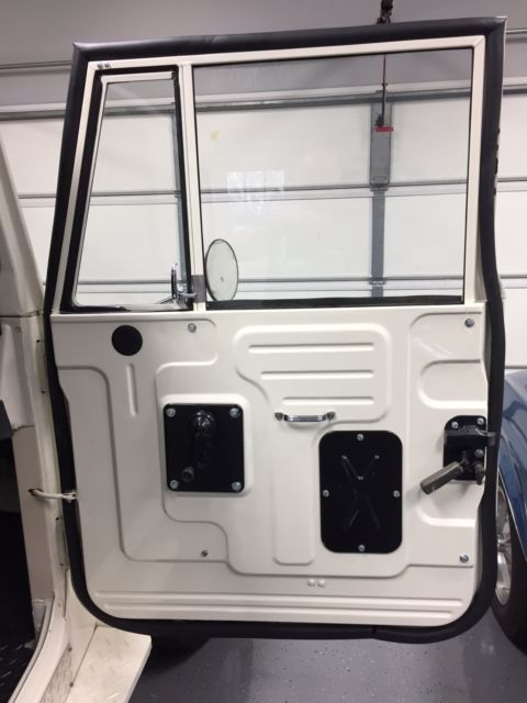 1970 Cream Toyota Land Cruiser SUV