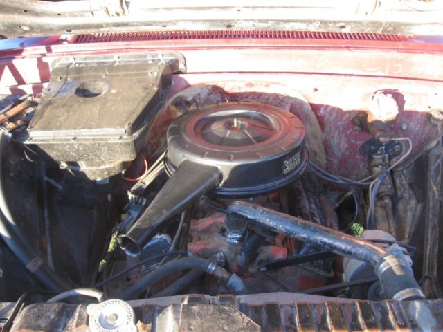 1965 Burgundy Chevrolet C-10 Standard Cab Pickup