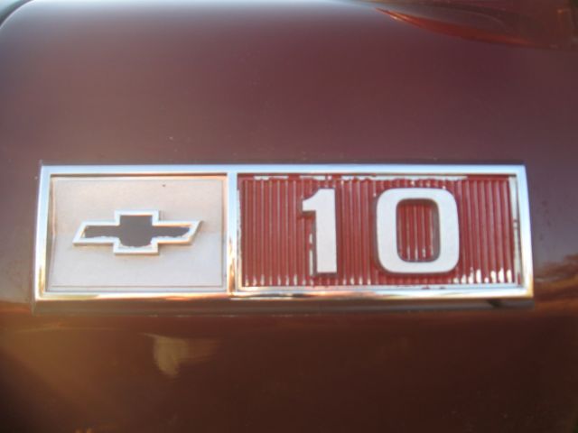 1965 Burgundy Chevrolet C-10 Standard Cab Pickup