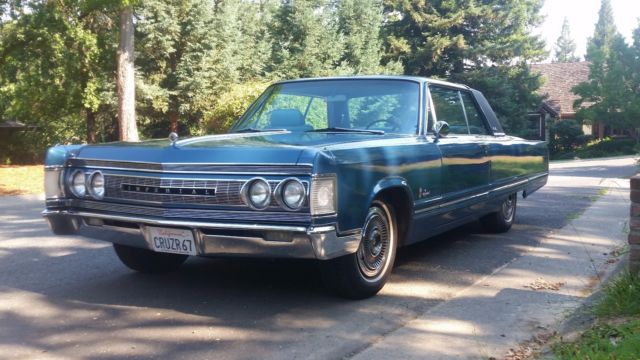 1967 Blue Chrysler Imperial Coupe
