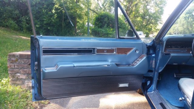 1967 Blue Chrysler Imperial Coupe