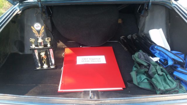 1967 Blue Chrysler Imperial Coupe