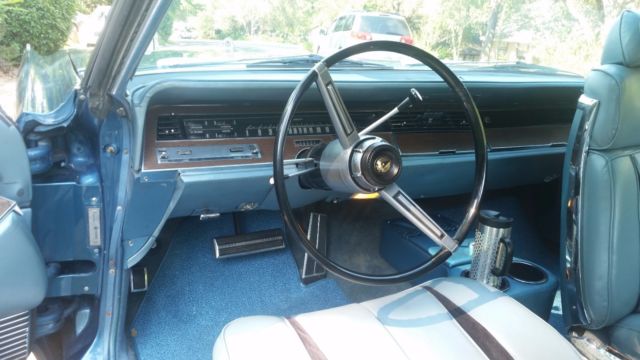1967 Blue Chrysler Imperial Coupe
