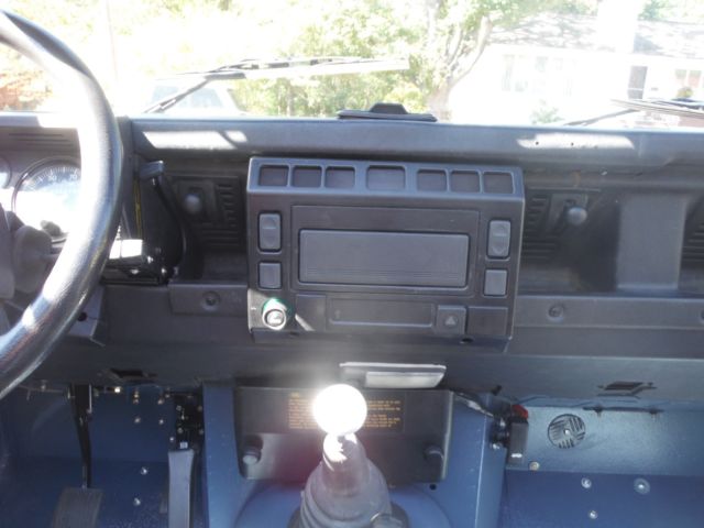 1994 Blue Land Rover Defender Convertible