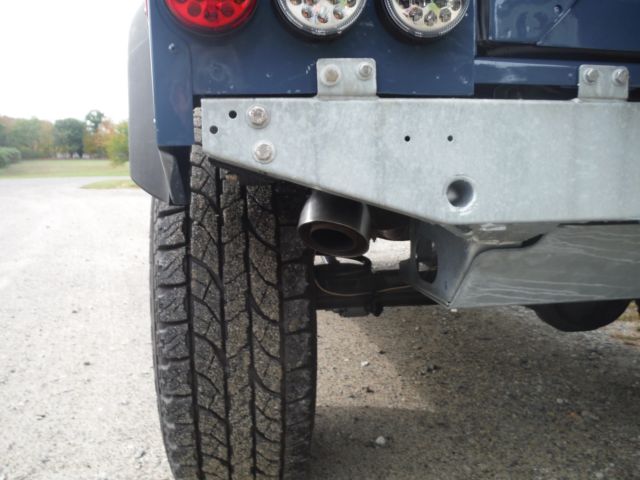 1994 Blue Land Rover Defender Convertible