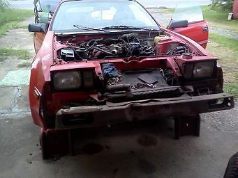 1986 Red/ primer Nissan 300ZX Coupe