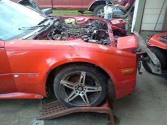 1986 Red/ primer Nissan 300ZX Coupe