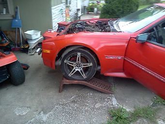 1986 Red/ primer Nissan 300ZX Coupe