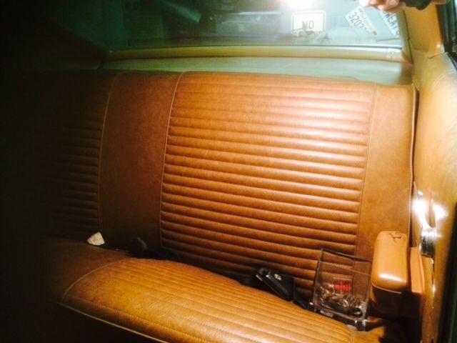 1970 White Ford Torino 2 doo coupe