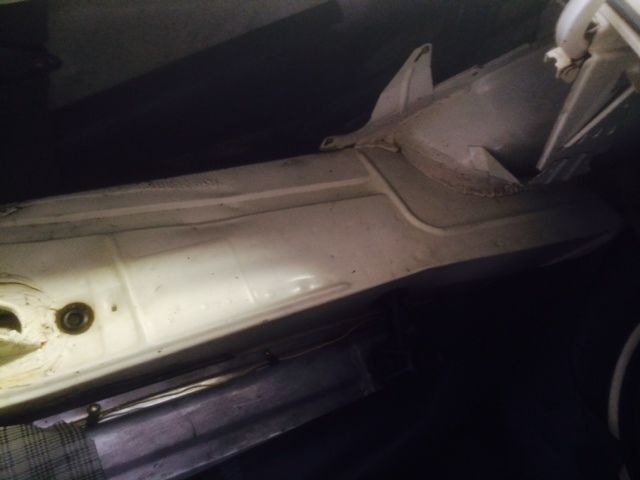 1970 White Ford Torino 2 doo coupe