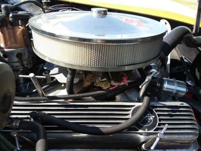 1968 Safari Yellow Chevrolet Corvette Coupe