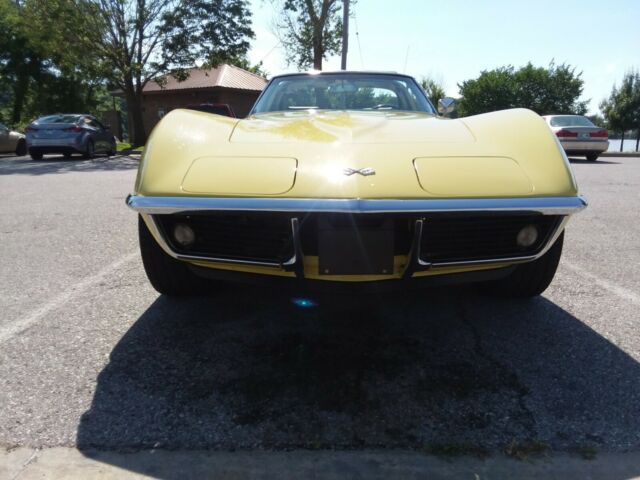 1968 Safari Yellow Chevrolet Corvette Coupe