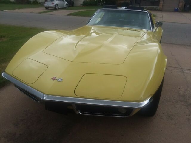 1968 Safari Yellow Chevrolet Corvette Coupe