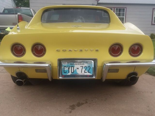 1968 Safari Yellow Chevrolet Corvette Coupe