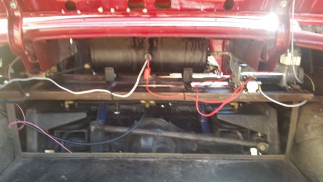 1953 Magic red Chevrolet Bel Air/150/210 Coupe