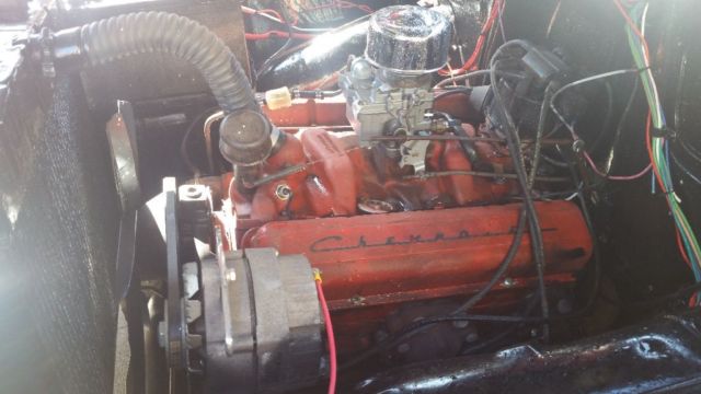 1953 Magic red Chevrolet Bel Air/150/210 Coupe