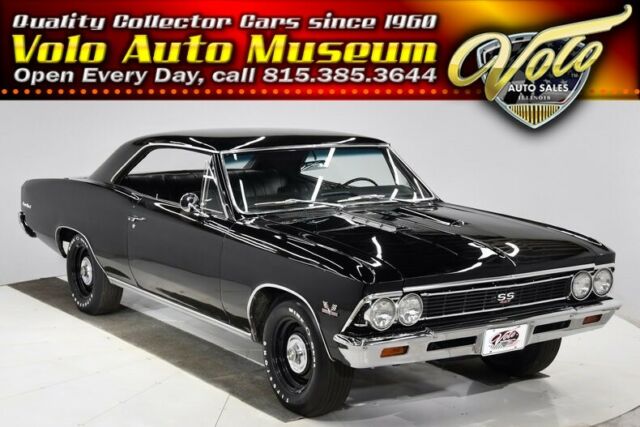1966 Black Chevrolet Chevelle Hardtop