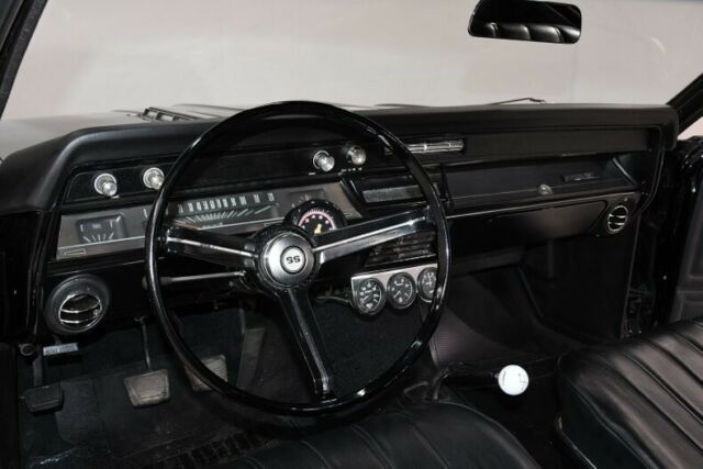 1966 Black Chevrolet Chevelle Hardtop