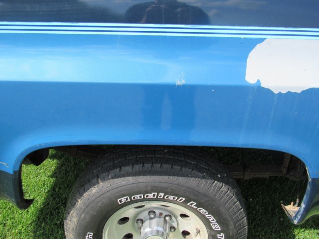 1988 Blue Chevrolet Blazer SUV