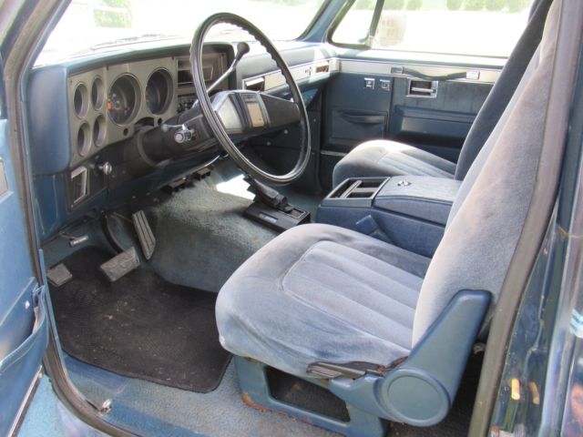 1988 Blue Chevrolet Blazer SUV
