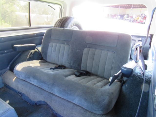 1988 Blue Chevrolet Blazer SUV