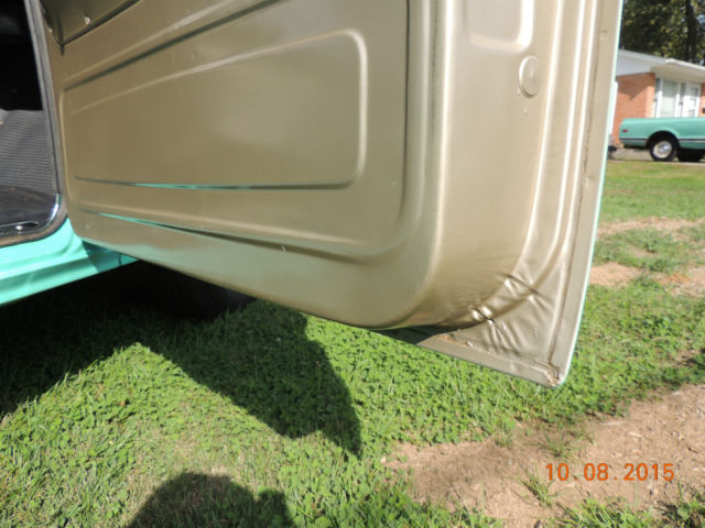 1965 light green Chevrolet C-10 Standard Cab Pickup