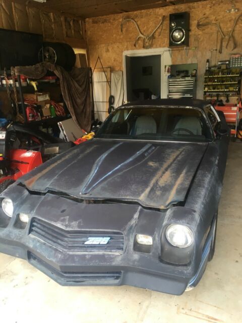 1981 Blue Chevrolet Camaro Coupe