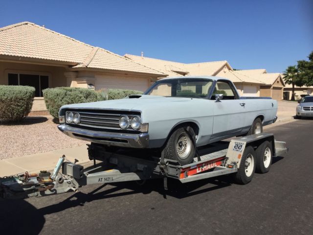 1969 Gray Ford Ranchero