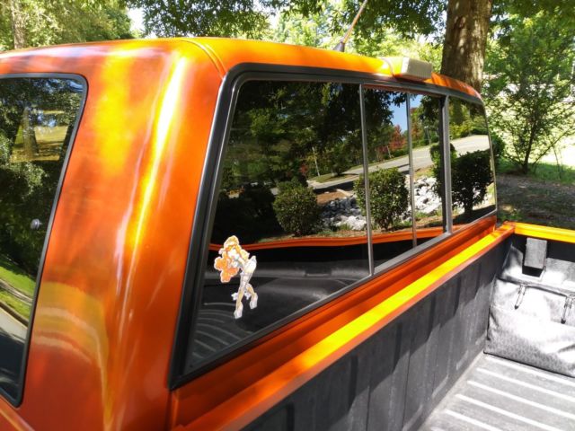 1992 Orange Chevrolet Other Pickups Extended Cab Pickup
