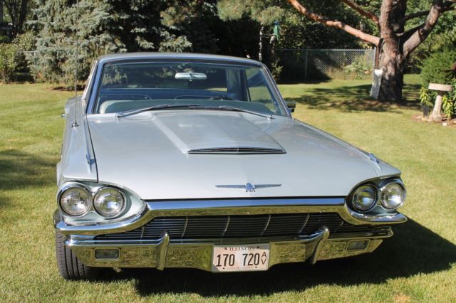1965 silver mink Ford Thunderbird Coupe