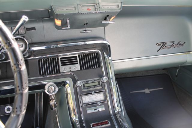 1965 silver mink Ford Thunderbird Coupe