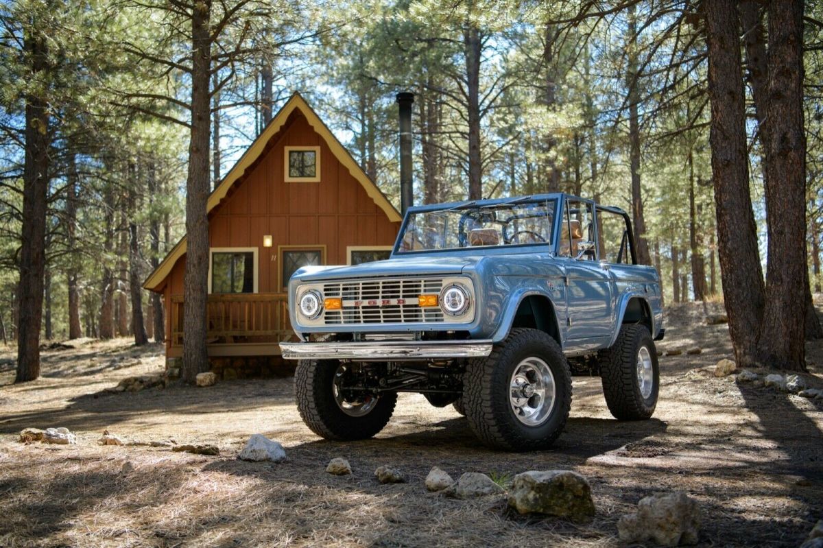 1966 Brittany blue Ford Bronco SUV