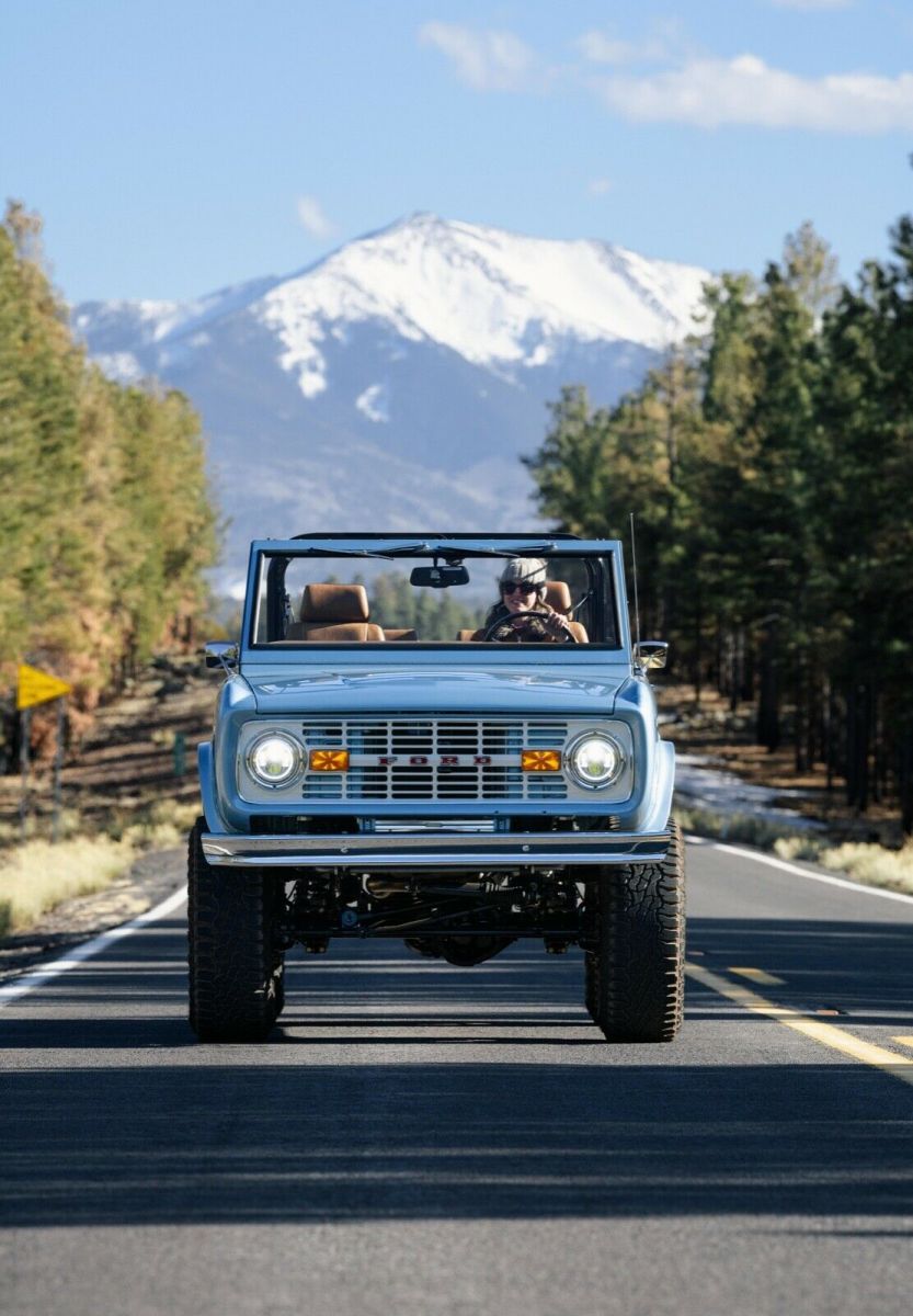 1966 Brittany blue Ford Bronco SUV