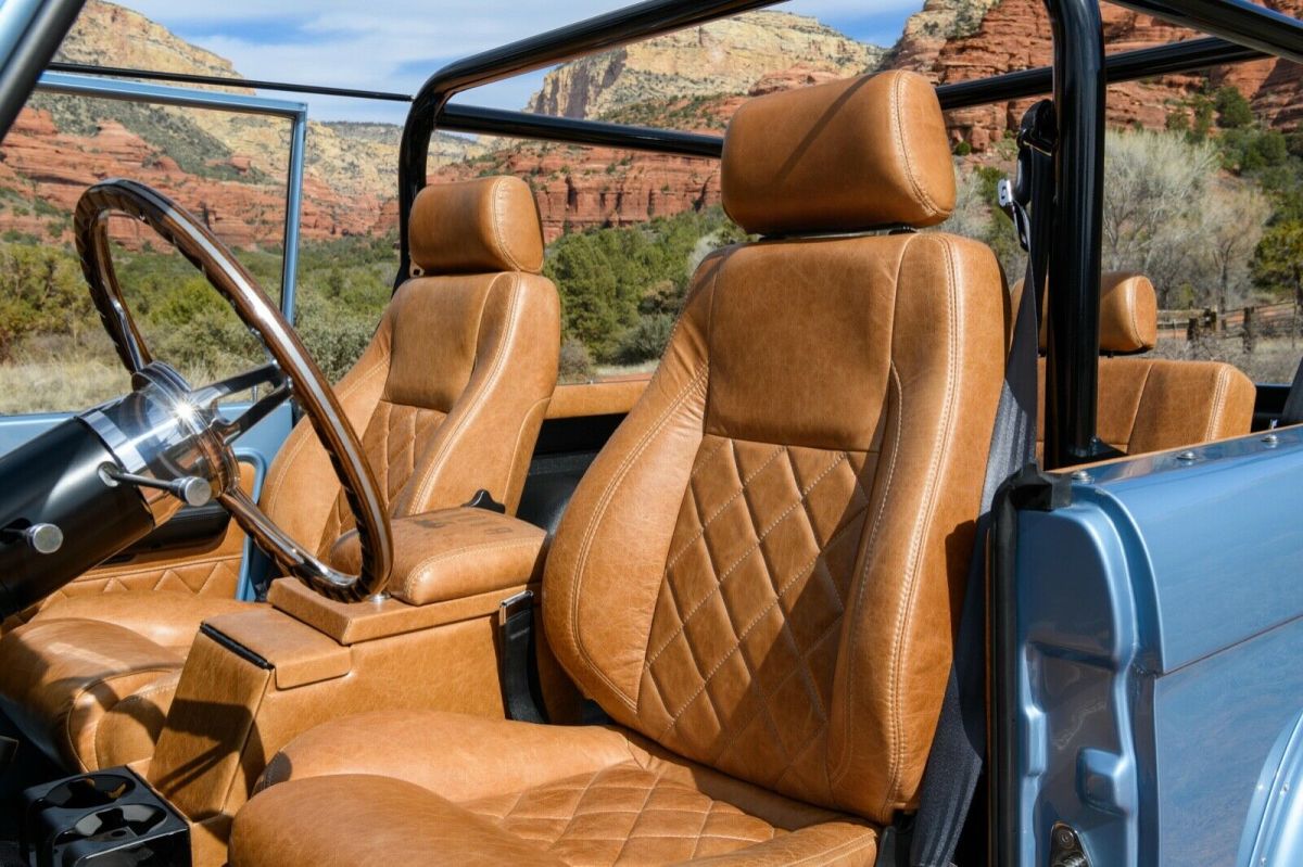 1966 Brittany blue Ford Bronco SUV