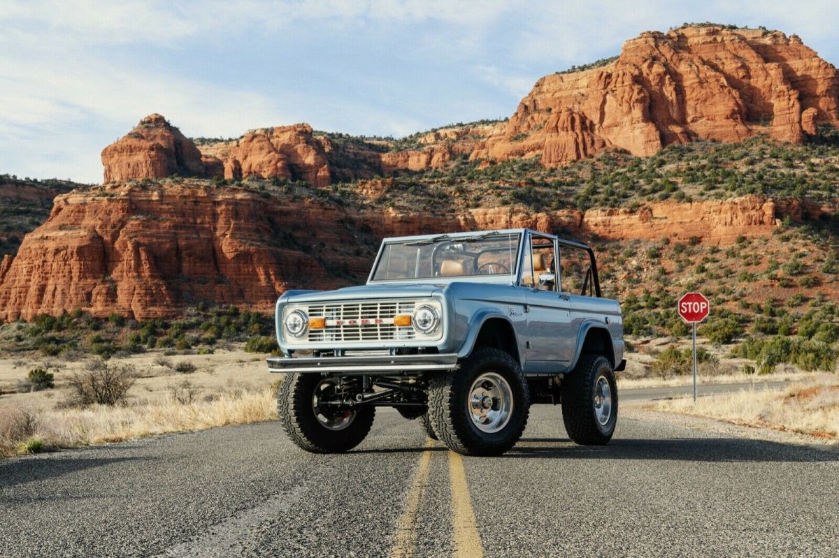 1966 Brittany blue Ford Bronco SUV