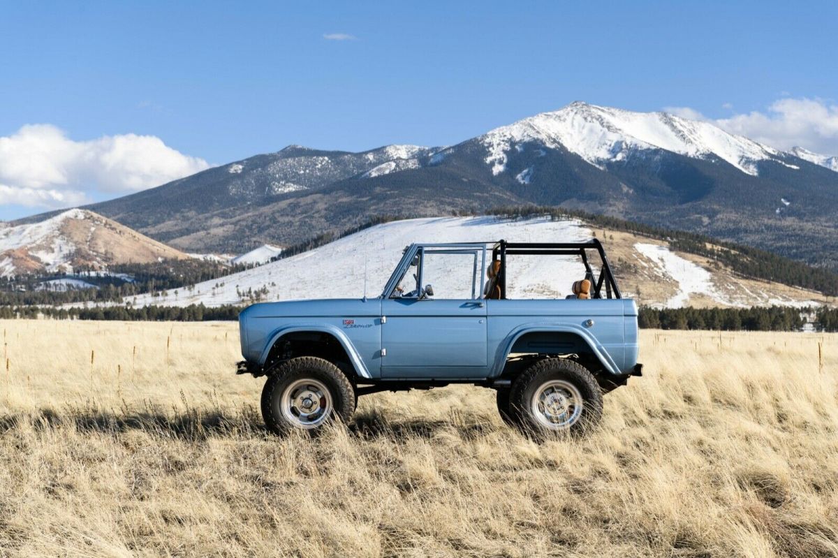 1966 Brittany blue Ford Bronco SUV