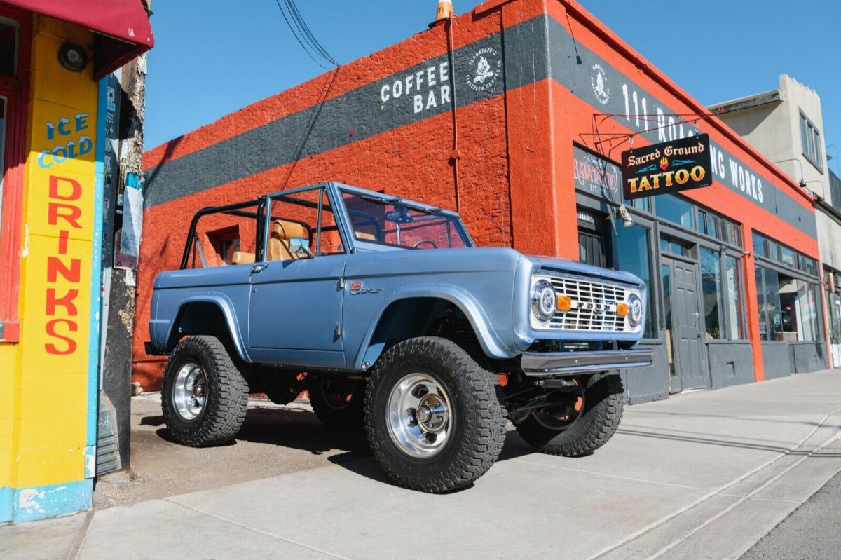 1966 Brittany blue Ford Bronco SUV