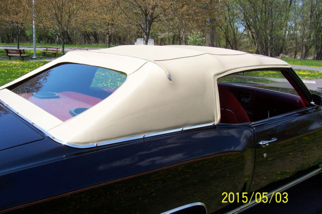 1971 Eboney Black Chevrolet Monte Carlo Coupe