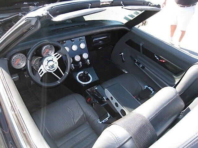 1972 Space Black Metallic Chevrolet Corvette Convertible