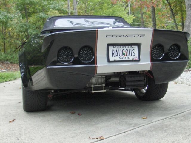 1972 Space Black Metallic Chevrolet Corvette Convertible