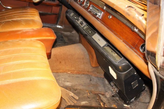 1966 Black Mercedes-Benz 600-Series Limousine