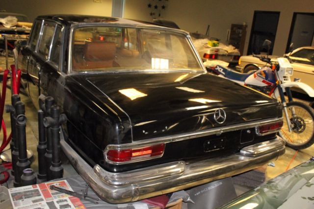 1966 Black Mercedes-Benz 600-Series Limousine
