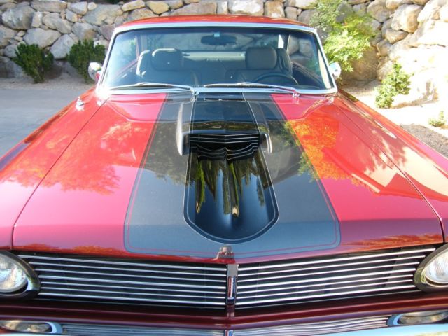 1965 LASER STRAIGHT CUSTOM RED METALLIC Ford Falcon Coupe