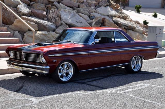 1965 LASER STRAIGHT CUSTOM RED METALLIC Ford Falcon Coupe