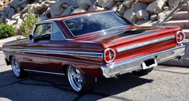 1965 LASER STRAIGHT CUSTOM RED METALLIC Ford Falcon Coupe
