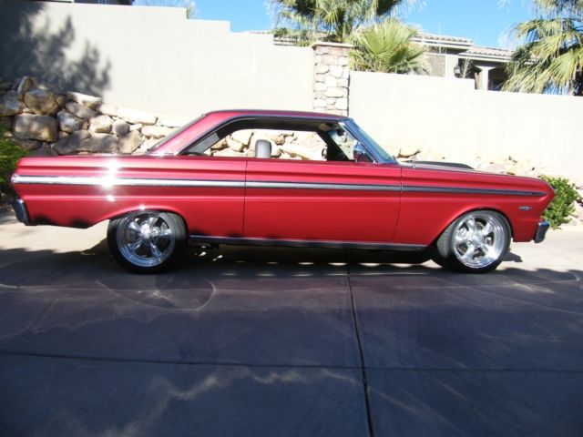 1965 LASER STRAIGHT CUSTOM RED METALLIC Ford Falcon Coupe