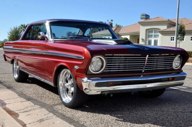 1965 LASER STRAIGHT CUSTOM RED METALLIC Ford Falcon Coupe
